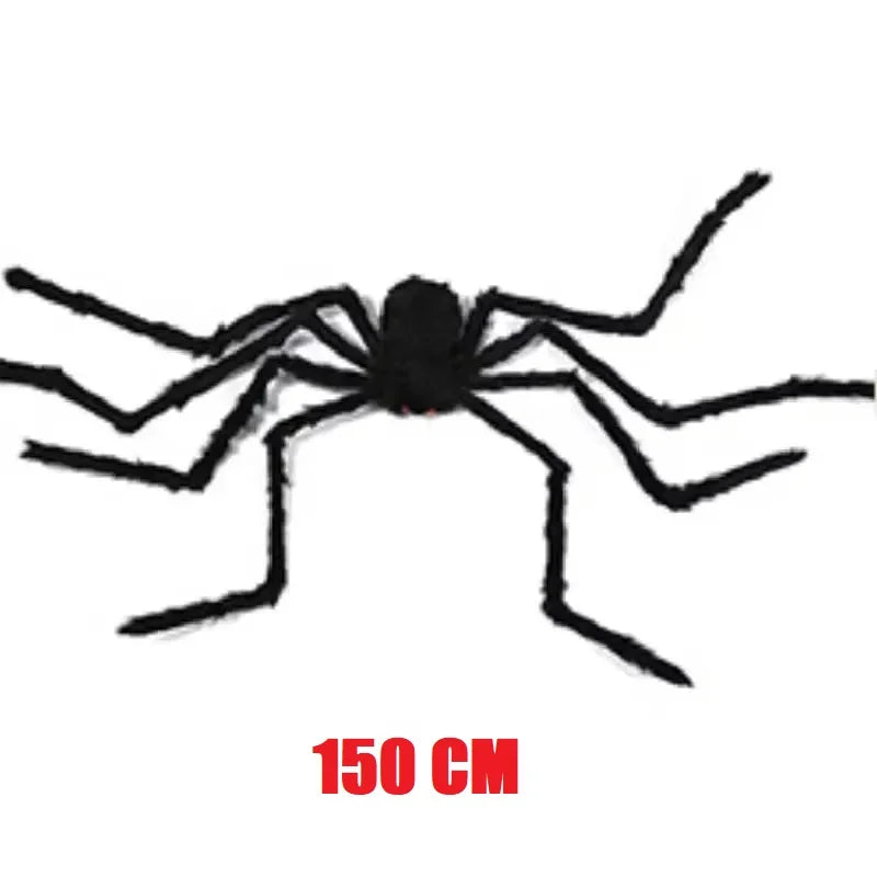 Giant Halloween Spider – Large Scary Spooky Prop for Indoor & Outdoor Decor