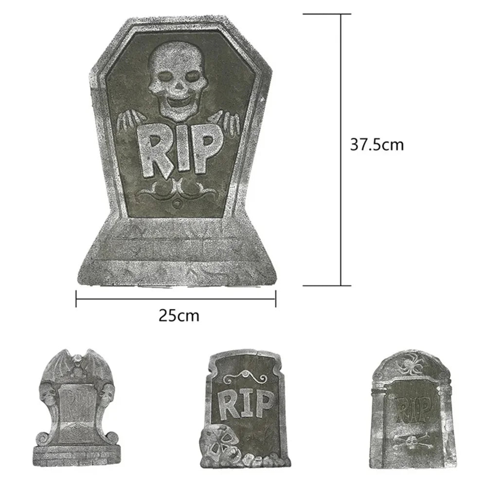 Halloween Tombstone Decoration – Spooky Graveyard Prop for Outdoor & Indoor Decor