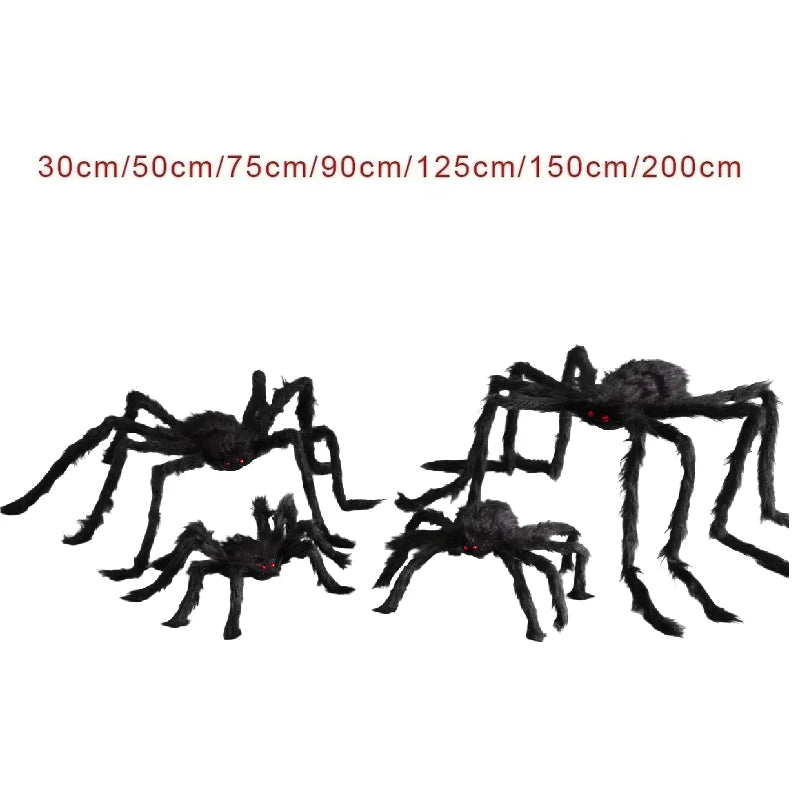Giant Halloween Spider – Large Scary Spooky Prop for Indoor & Outdoor Decor