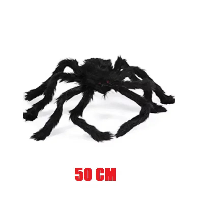 Giant Halloween Spider – Large Scary Spooky Prop for Indoor & Outdoor Decor