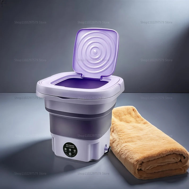 8L Foldable Mini Washing Machine