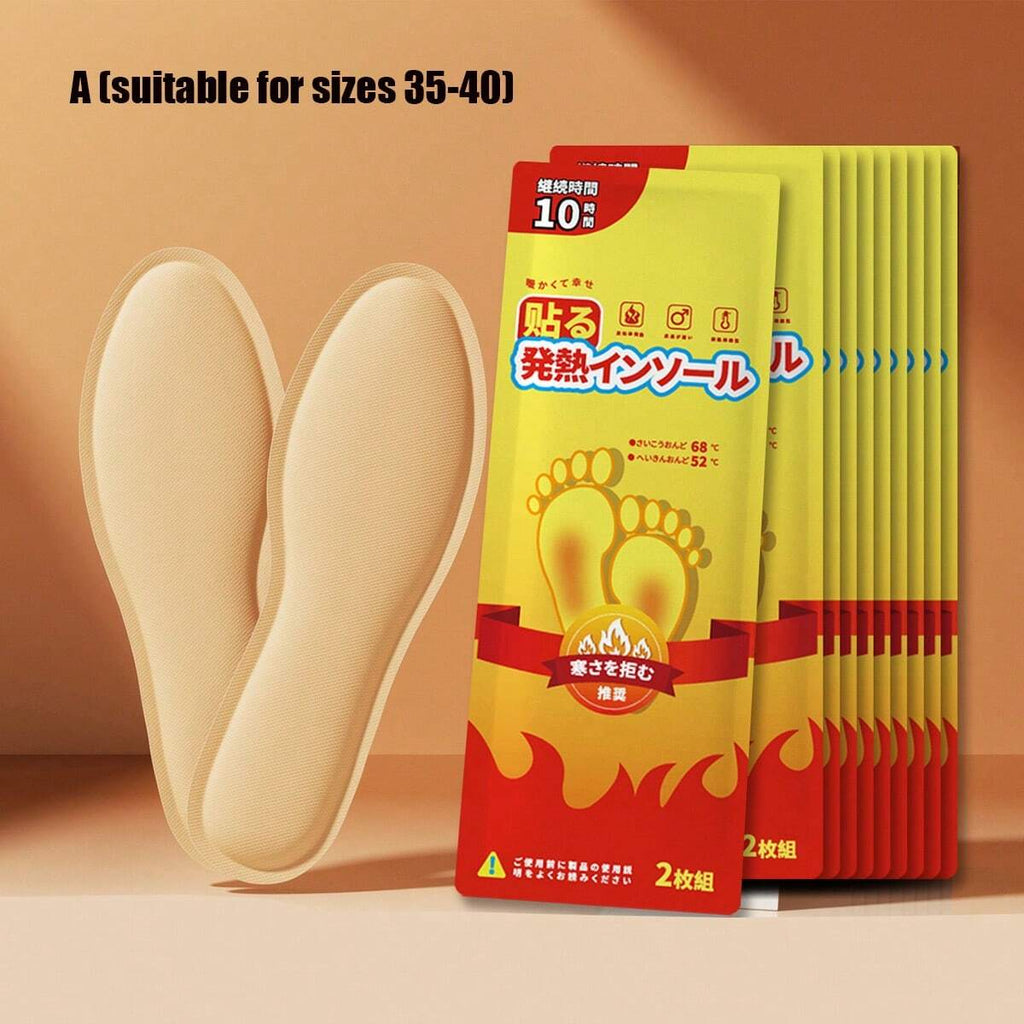 Foot Toe Warmers UK – 10-Hour Instant Heat Insoles for Winter Comfort