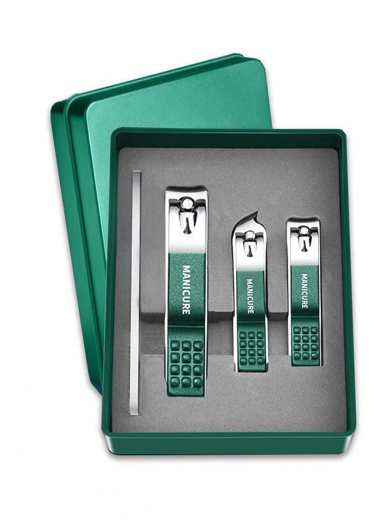 Stainless Steel Nail Clipper Set UK – 4-in-1 Portable Grooming Kit