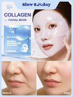 SlowSunday Collagen & Hyaluronic Acid Face Mask – Deep Hydration UK