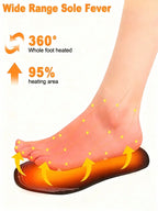 USB Electric Heated Insoles UK – Warm Velvet Foot Warmers for Winter Comfort