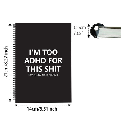 Funny ADHD Planner - Stay Organized With Humor