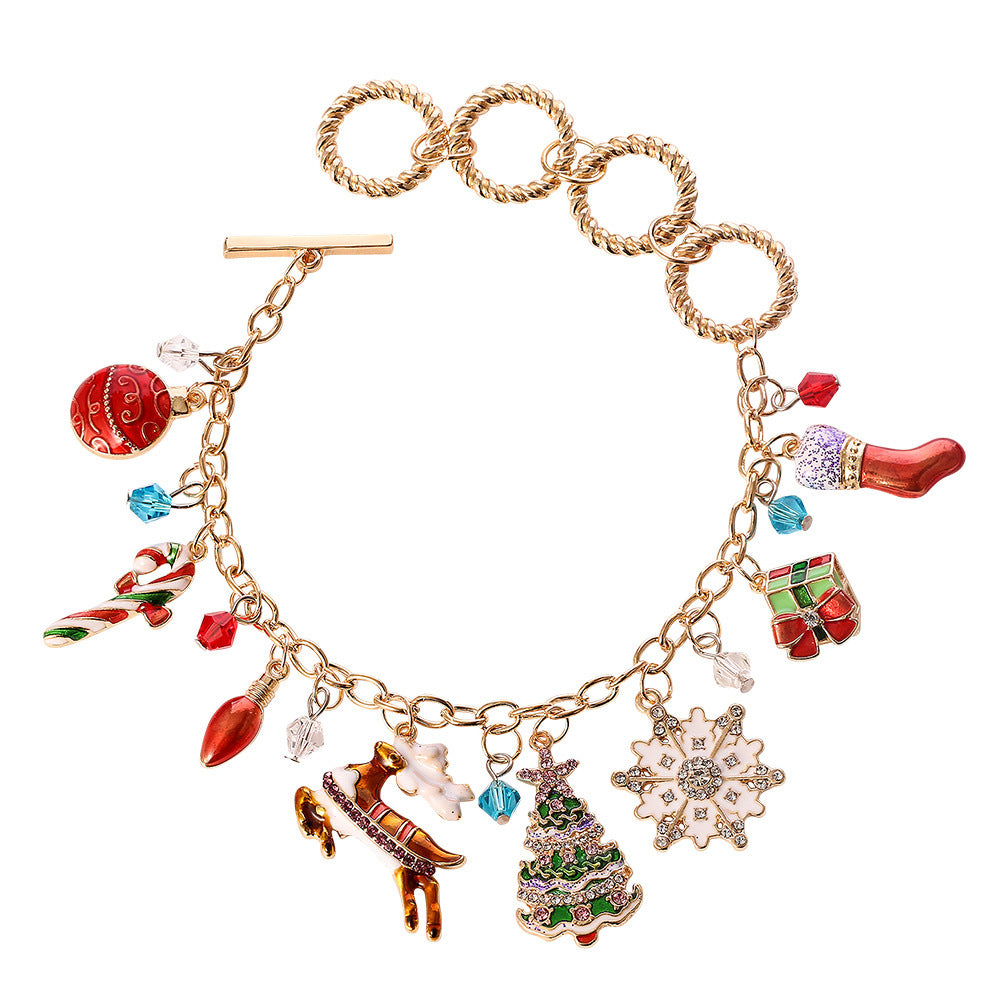Halloween Bracelet – Spooky Charm Jewelry with Pumpkin, Bat & Ghost Designs for Party & Gifts