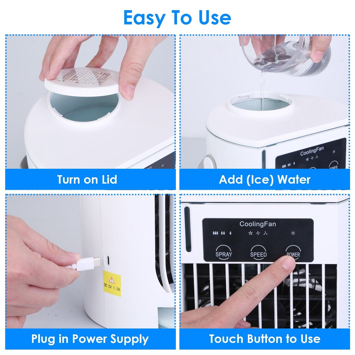 Portable Air Conditioner Fan