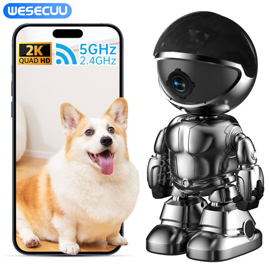 Wi-Fi Enabled Robot Camera With Night Vision