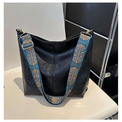 Bohemian Style Large Capacity Women’s Shoulder Bag – Boho Chic Casual Tote