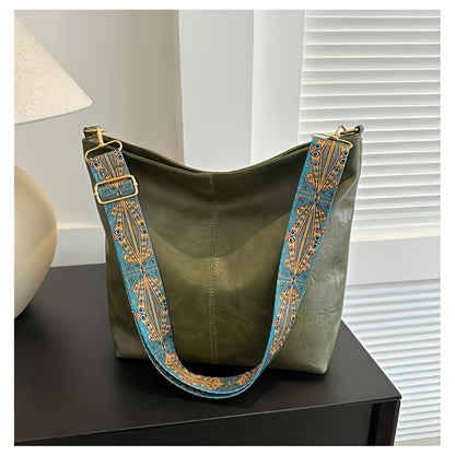 Bohemian Style Large Capacity Women’s Shoulder Bag – Boho Chic Casual Tote