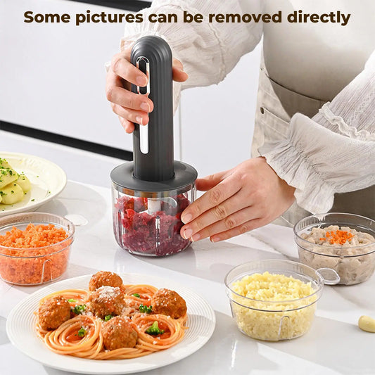 Portable USB electric food grinder