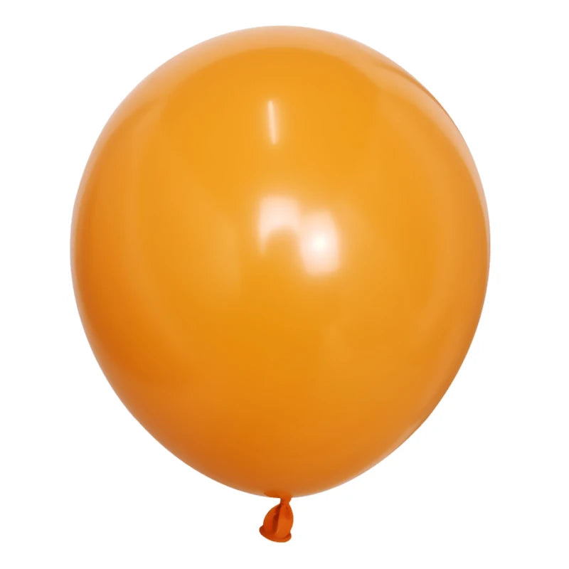 30pcs Black & Orange Halloween Balloons – Pumpkin Ghost Party Decor