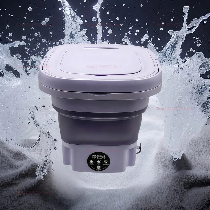 8L Foldable Mini Washing Machine