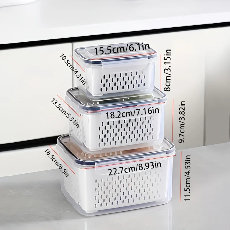 Plastic Food Storage Containers | Airtight, Stackable & BPA-Free