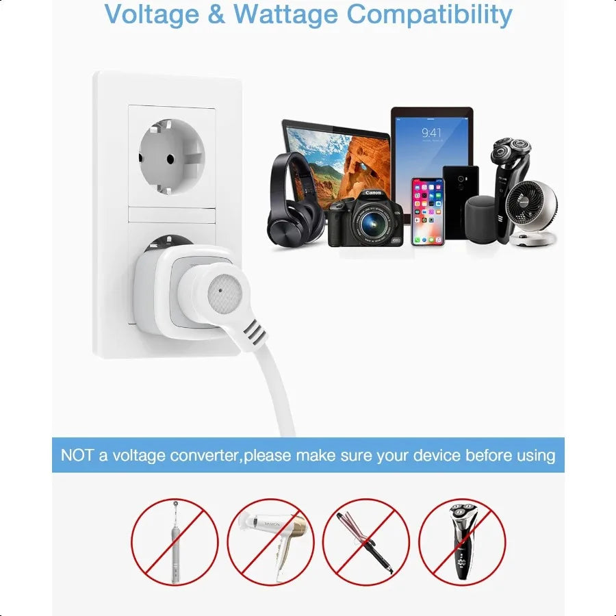 Small Power Strip Extension Cord