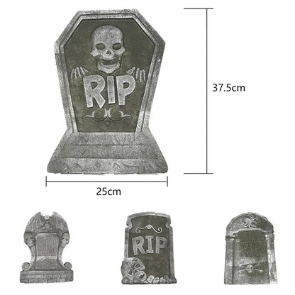 Halloween Tombstone Decoration – Spooky Graveyard Prop for Outdoor & Indoor Decor