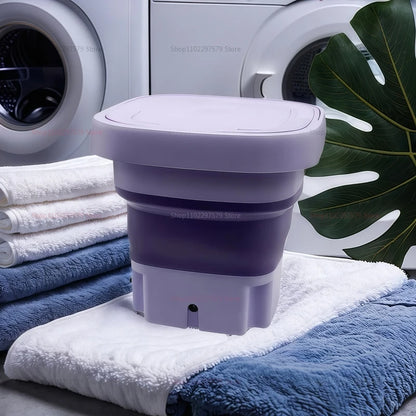 8L Foldable Mini Washing Machine
