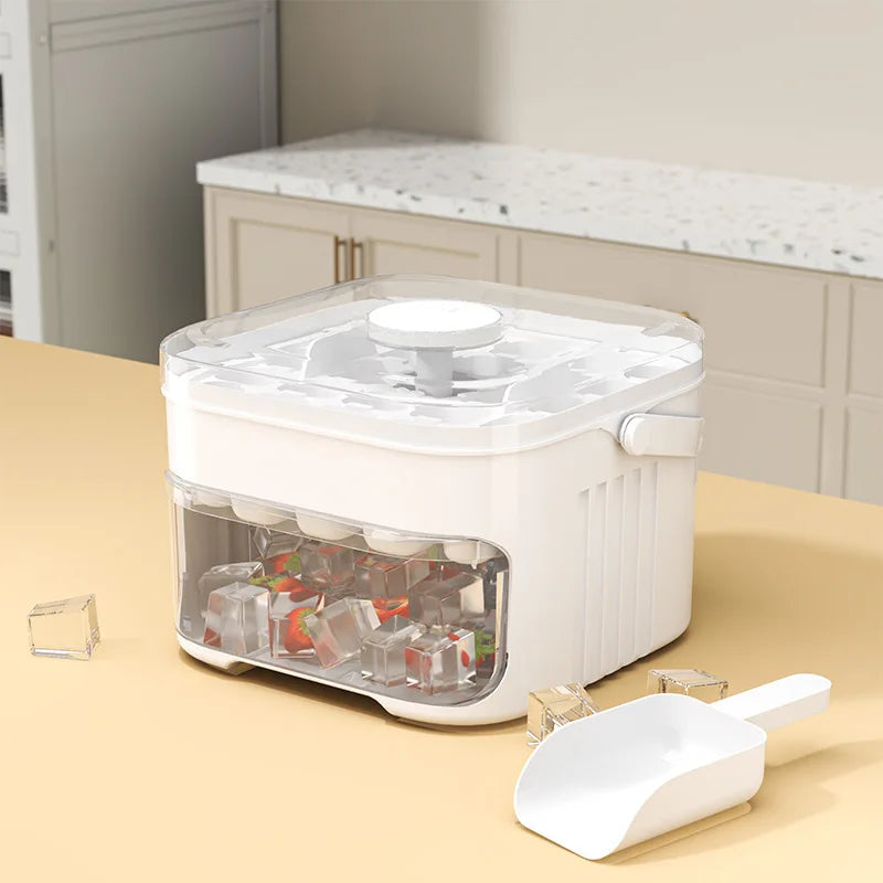 Ice Cube Maker - Quick & Easy Home Ice Tray Machine