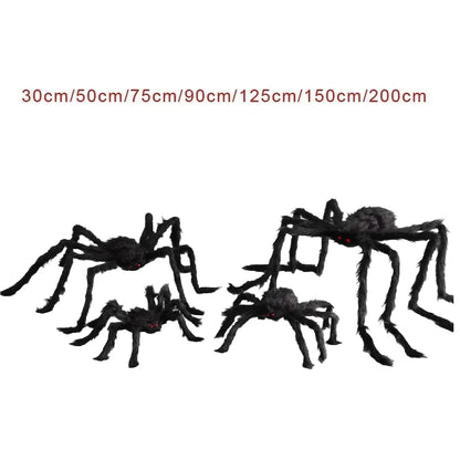 Giant Halloween Spider – Large Scary Spooky Prop for Indoor & Outdoor Decor