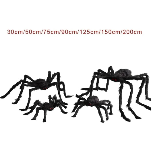 Giant Halloween Spider – Large Scary Spooky Prop for Indoor & Outdoor Decor