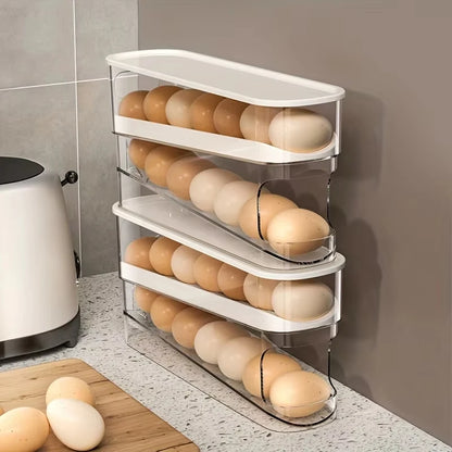 Bilayer Fridge Egg Storage Box