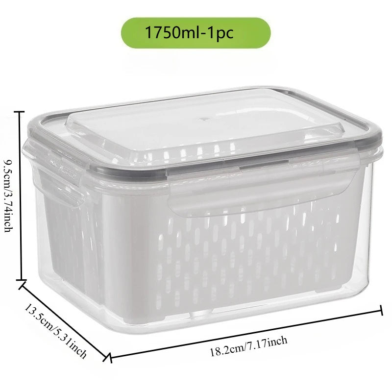 Plastic Food Storage Containers | Airtight, Stackable & BPA-Free