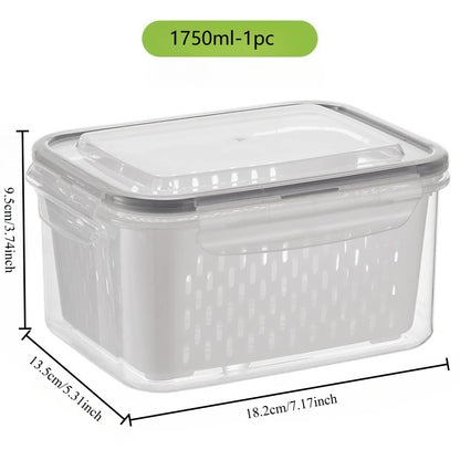 Plastic Food Storage Containers | Airtight, Stackable & BPA-Free