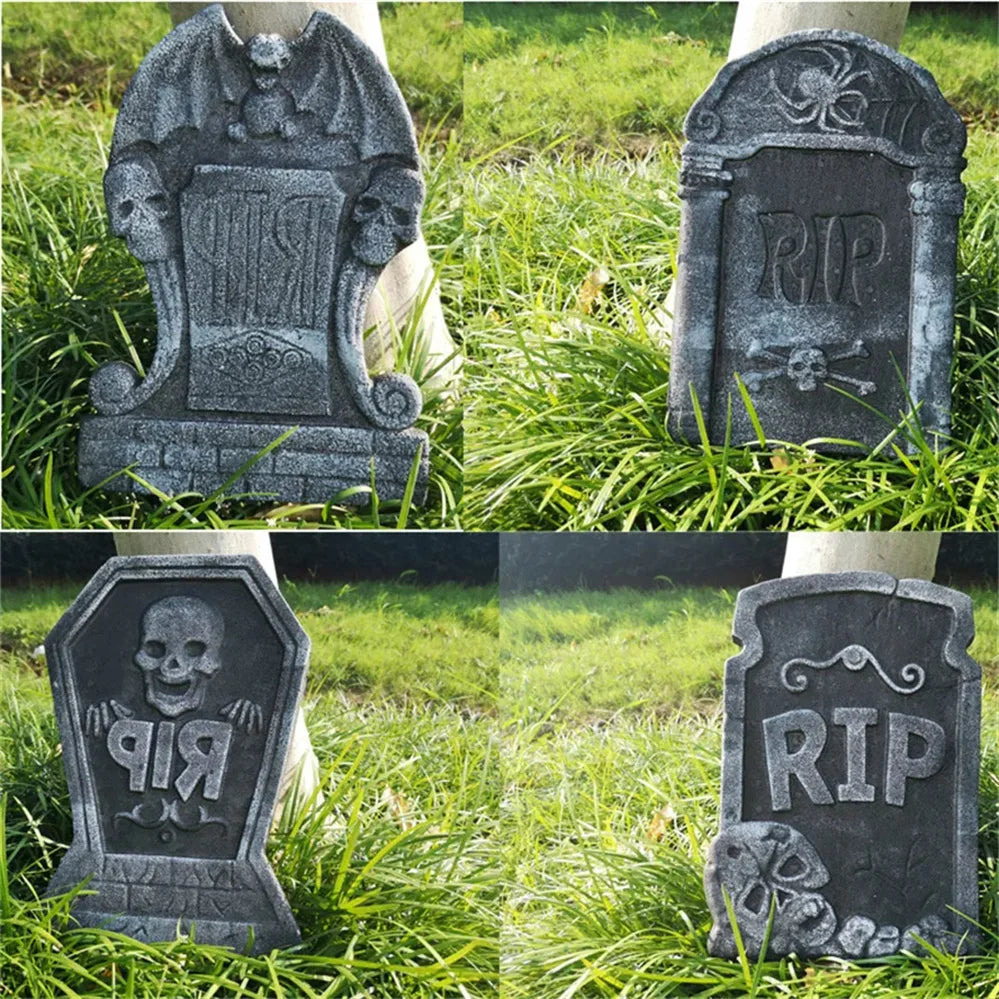 Halloween Tombstone Decoration – Spooky Graveyard Prop for Outdoor & Indoor Decor