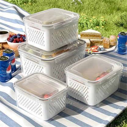 Plastic Food Storage Containers | Airtight, Stackable & BPA-Free