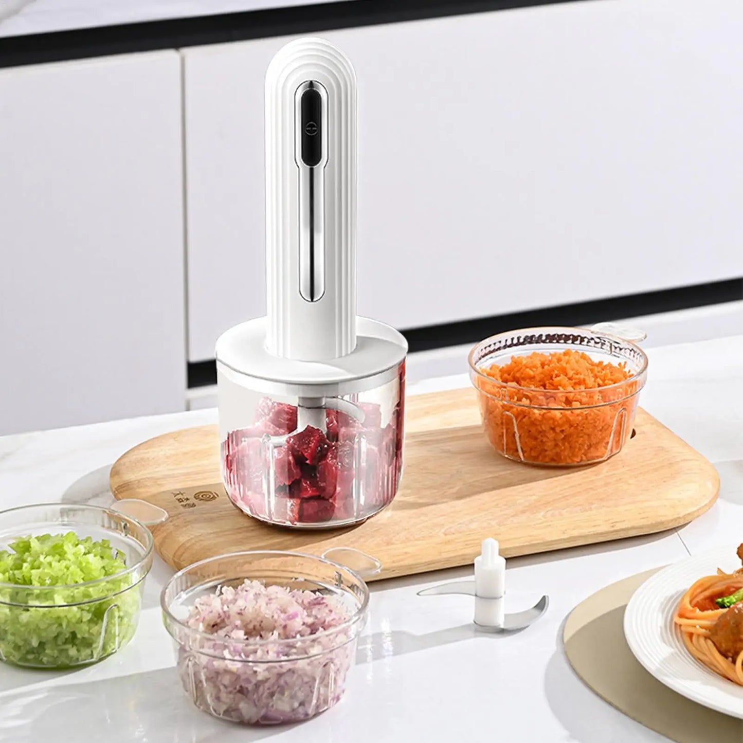 Portable USB electric food grinder