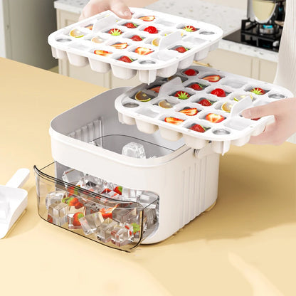 Ice Cube Maker - Quick & Easy Home Ice Tray Machine