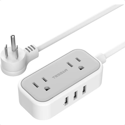 Small Power Strip Extension Cord