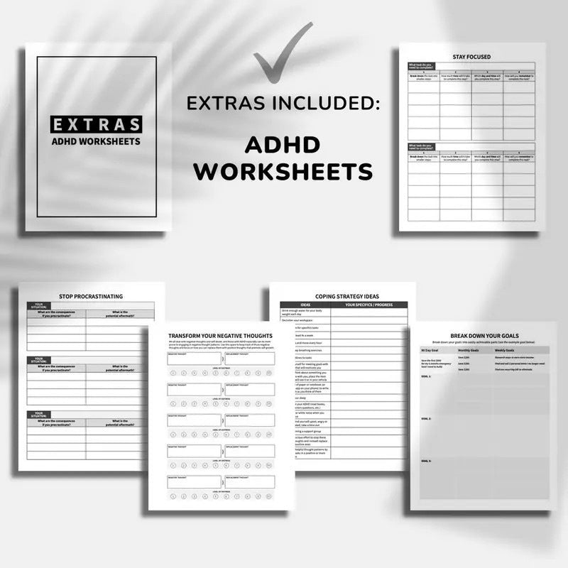 Funny ADHD Planner - Stay Organized With Humor