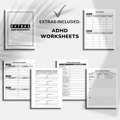 Funny ADHD Planner - Stay Organized With Humor