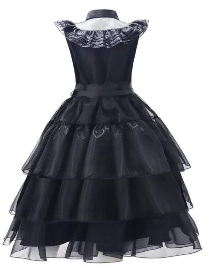 Women’s Birthday Party Long Dress – Halloween Cosplay Costume Ball Gown, Elegant Party Maxi Dress for Events & Celebrations