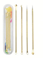 Facial Pore Cleaning 4Pcs Blackhead & Acne Remover Set – Skin Care Tools - FINDS & FAVES