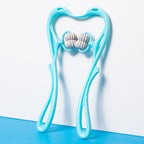 Multifunctional Six - Wheel Neck Massager – Manual Roller - FINDS & FAVES